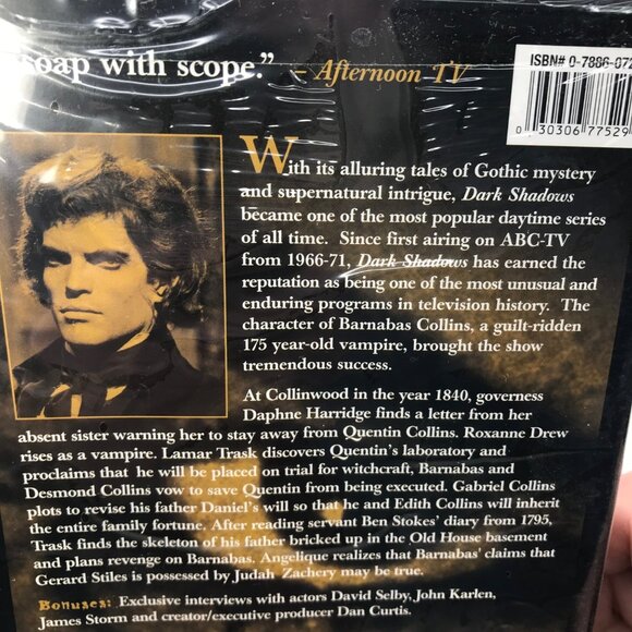 Dark Shadows DVD Collection 24, 40 Episodes With Postcard New In Package - Picture 4 of 8